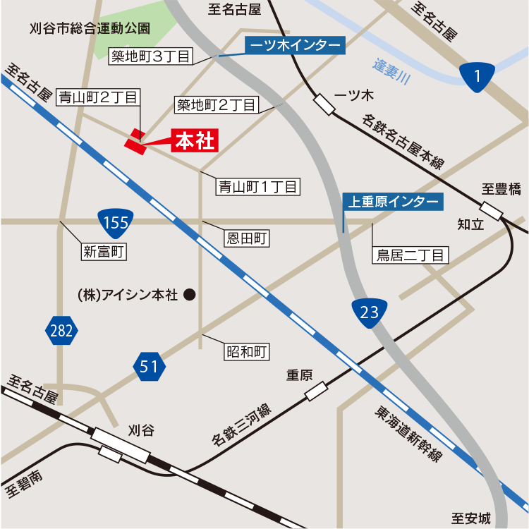 本社地図